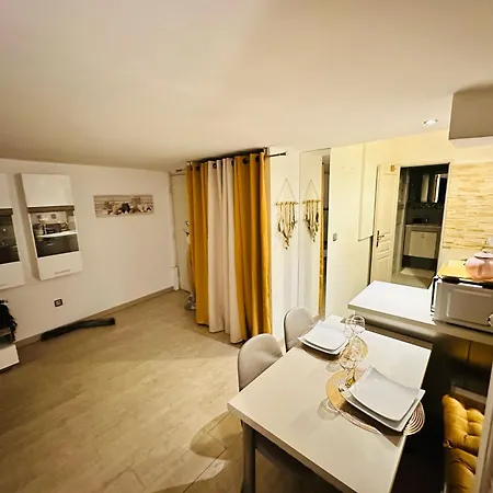 アパート Bulle De Charme Avec Vue ペルピニャン